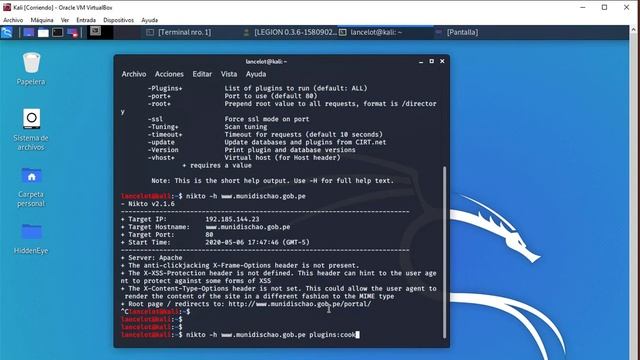 Explorando Vulnerabilidades con Nikto смотреть онлайн