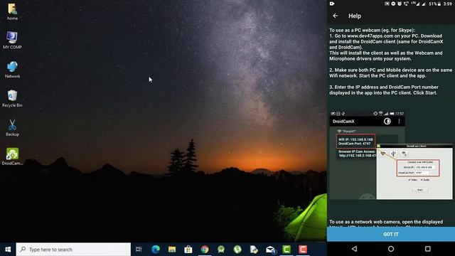 USING SMARTPHONE AS WEBCAM FOR PC | DROIDCAM | WEBCAM FIX смотреть онлайн