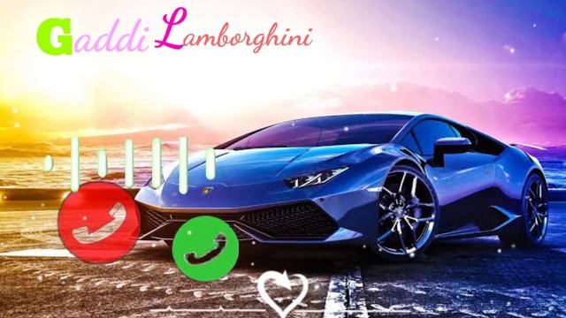 💝Gaddi Lamborghini Ringtone 😍 I Am Rider Song 🤗 Gaddi Lamborghini Peele Rang De🥀#ringtone1302 смотреть онлайн