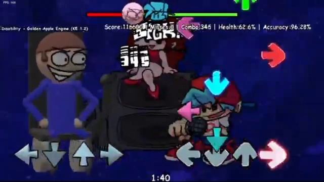 Disability Vocals REMADE 【Vs.Dave and Bambi:Golden Apple Edition】 But I an First Made FLM For It смотреть онлайн