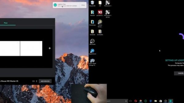 How to setup Logitech Flow on Windows and Mac MX Master
