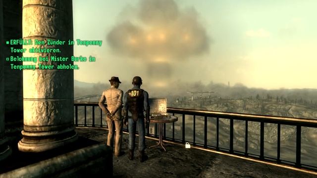 Fallout 3 Atomexplosien 1680x1050 Ultra High 8xAA смотреть онлайн