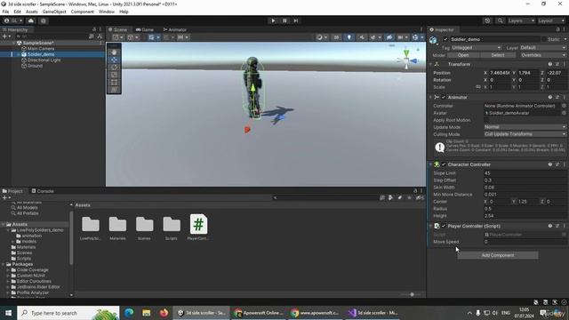 2. Player Movement смотреть онлайн