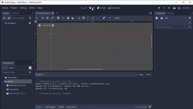 Godot Basics: Editor Layout смотреть онлайн