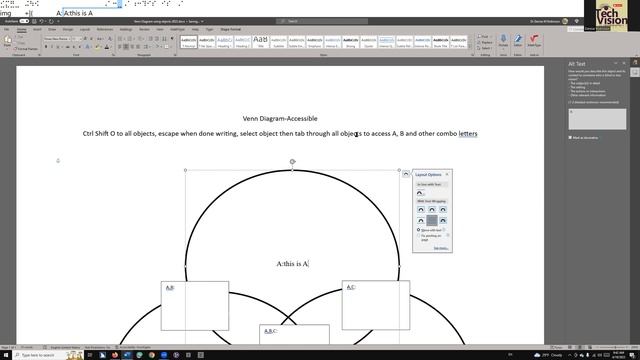 Venn Diagrams with screen reader accessible options- смотреть онлайн