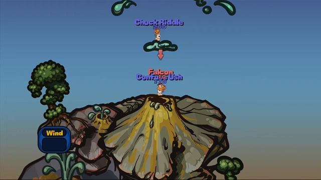 Worms 2 Armageddon - Puzzle Campaign Level 12 Guide HD смотреть онлайн