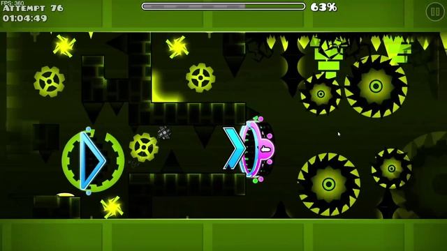 GEOMETRY DASH PHOBOS 100% МОЙ НОВЫЙ ХАРДЕСТ Я ПРОШОЛ ЕВООООООО!!!!!!!!!!!!!!!!!! смотреть онлайн