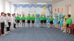 Песня "Воробей с березы" (старшая группа)