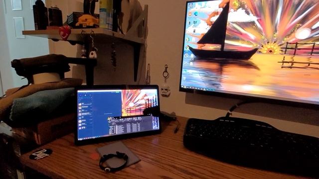 Samsung tab s7 plus as a secondary display! #samsung #android #tabs7plus #android11 #oneui3 смотреть онлайн