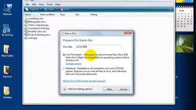Windows Vista: Burn CD, DVD and Blue-ray смотреть онлайн