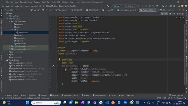 API Integration | Jetpack Compose | Display list of items through an API | Android смотреть онлайн