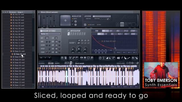Image-Line | Toby Synth Essentials Sample Pack смотреть онлайн