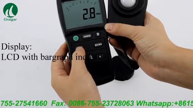 TES-1335 Digital Light Lux Meter смотреть онлайн