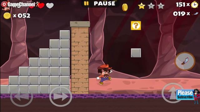 Cowboy's World 2 Adventure Android Classic Platform Kids Games смотреть онлайн