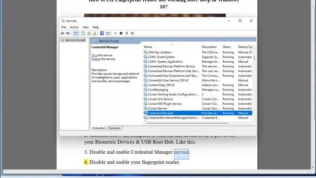 Fix Fingerprint reader not working after sleep in Windows смотреть онлайн