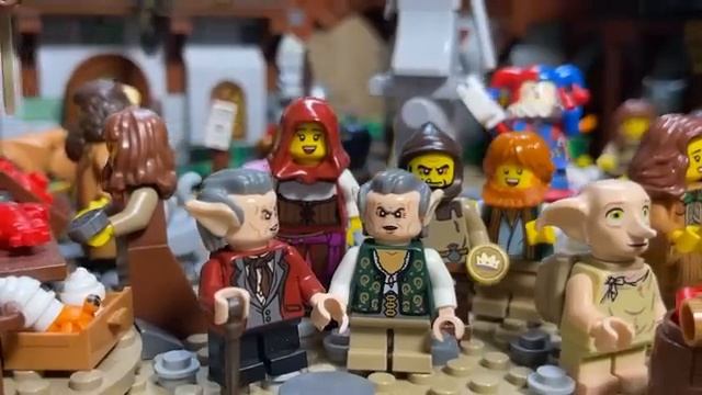 I built a LEGO Medieval CITY.. смотреть онлайн