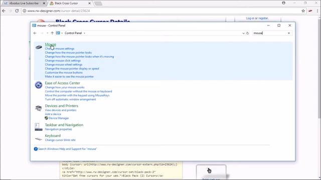 How to Get a Custom Cursor on Your PC! (WIndows 10) смотреть онлайн