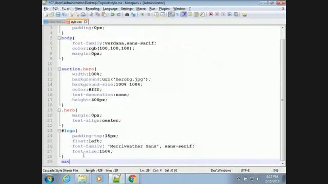 Learn HTML & CSS | How to Create a blog in HTML & CSS смотреть онлайн