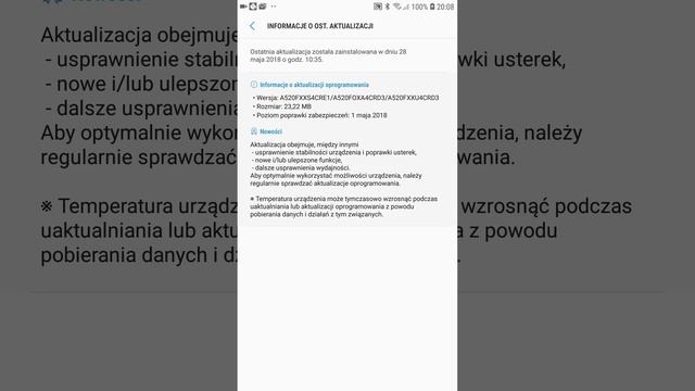Aktualizacja androida 8.0.0 Oreo na Samsungu Galaxy A5 2017- co się zmieniło po aktualizacji смотреть онлайн