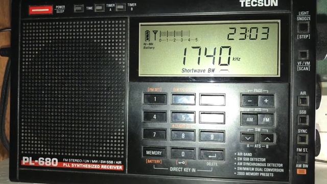 Свободные радиолюбители 1740 кГц