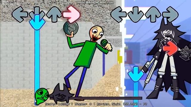 FNF MOD: Baldi vs Miss Circle (Arithmetic cover) смотреть онлайн