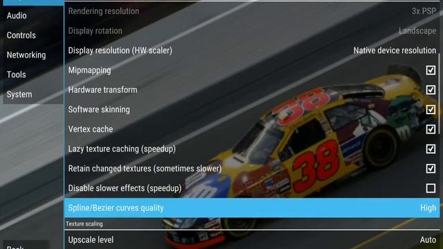 NASCAR PPSSPP v.1.1.1 on Nvidia Shield Tablet (Android) смотреть онлайн