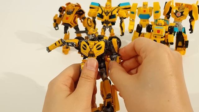 Transformers Movie WFC Prime Cyberverse 10 Bumblebee Vehicles car Robot Toys смотреть онлайн
