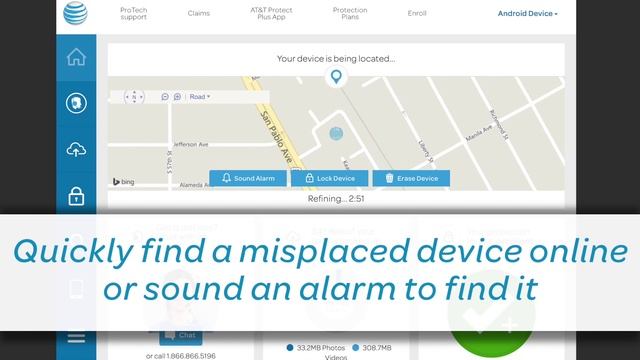 AT&T Protect Plus App Demo Video смотреть онлайн