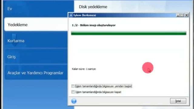 Türkçe Acronis 2019 İle Yedek Al ve Yükle смотреть онлайн