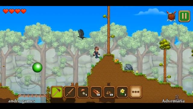 Adventaria - free offline mining, crafting and survival game for Android and iOS - gameplay. смотреть онлайн
