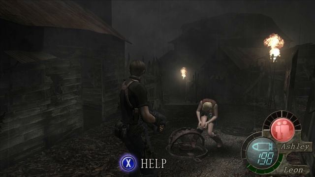 Ashley Stuck in a Bear Trap for 10 Minutes Resident Evil 4 смотреть онлайн