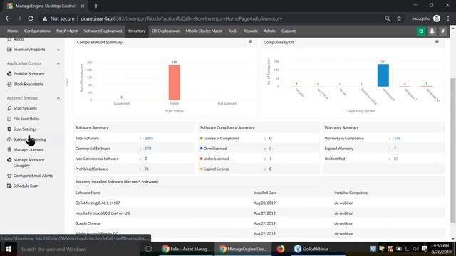 Desktop Central Free training смотреть онлайн
