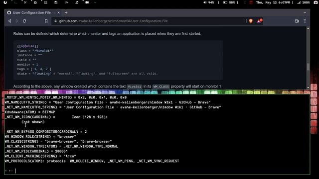 Another Cool Obscure Window Manager (sorry for lousy quality, had to record this on my test laptop) смотреть онлайн