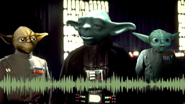 Imperial March but it's LEGO Yoda Death Sounds смотреть онлайн