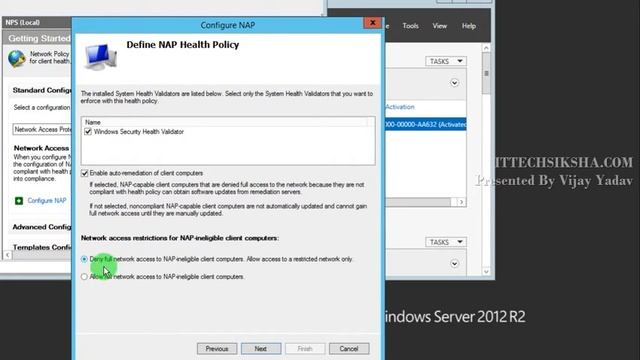 How to Configure NAP With DHCP In Windows Server 2012 смотреть онлайн
