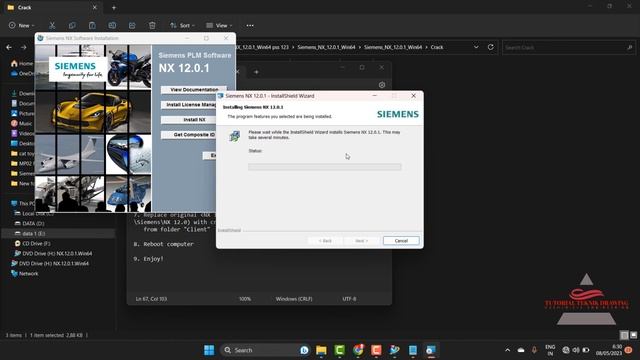 Tutorial cara instal Siemens NX 12 смотреть онлайн