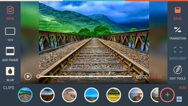 How to change Ratio/crop in video by Android filmoraGo in hindi part-5 смотреть онлайн