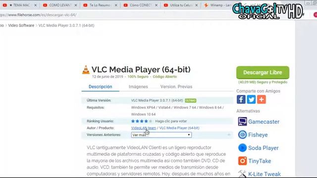 ★ COMO DESCARGAR PROGRAMAS EN VERSIONES ANTERIORES - 2019 смотреть онлайн
