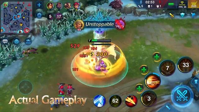 Heroes Arena: New Skin - Harker Dragon King Paladin Gameplay Android/iOS смотреть онлайн