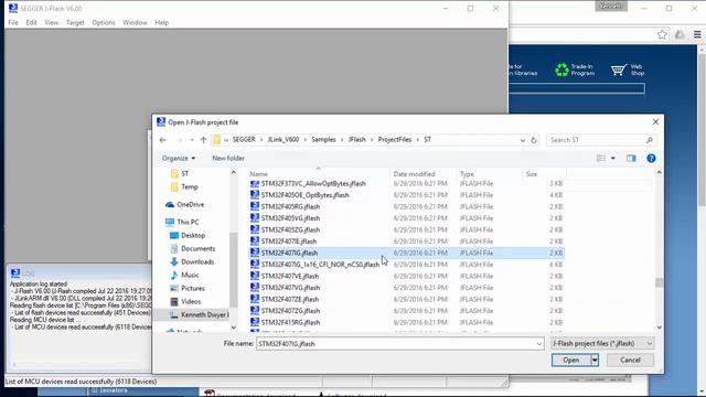 J-Flash Getting Started, how to program Internal Flash. смотреть онлайн