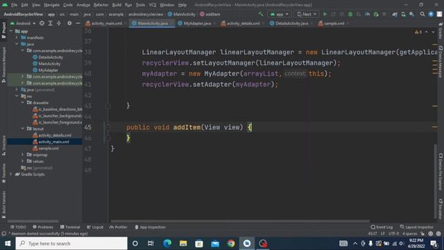 Add and Remove Items From Recycler View | Android Studio Tutorials смотреть онлайн