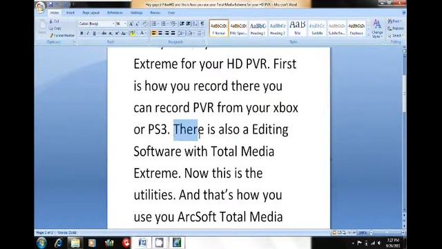 How To Use Your ArcSoft Total Media Extreme PVR Program смотреть онлайн