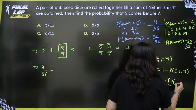 CBSE Term 2: Probability - 2 | Final Lap | Class 12 | Unacademy JEE | Purnima Kaul смотреть онлайн