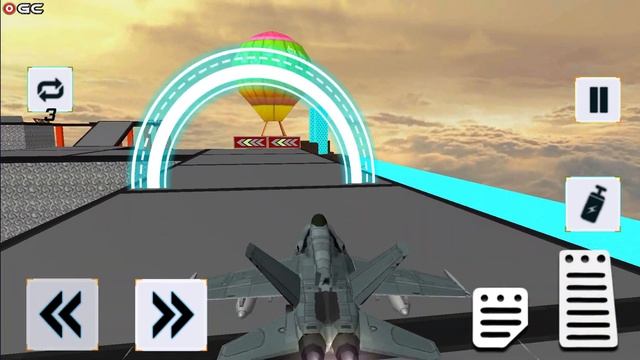 Aeroplane GT Racing Stunts Aeroplane Games / Plane Driver Stunt Game / Android GamePlay смотреть онлайн