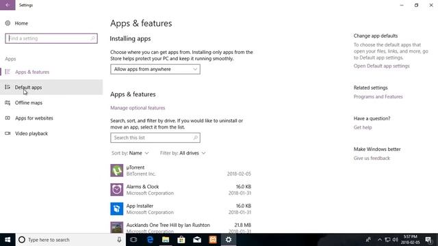 How to Restore Default File Type Associations in Windows 10 (Tutorial) смотреть онлайн