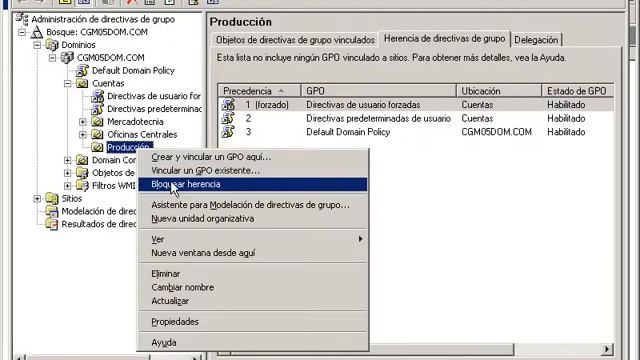 Windows Server 2003 - Bloquear la herencia y No reemplazar смотреть онлайн
