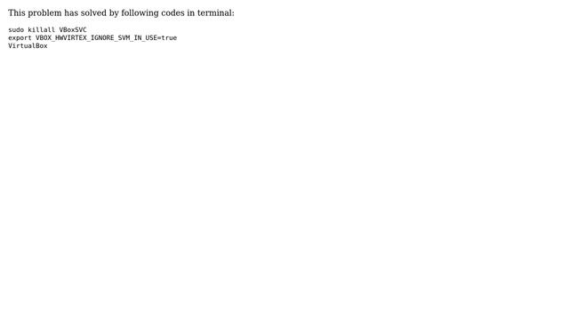 Ubuntu: AMD-V is being used by another hypervisor. (VERR_SVM_IN_USE) (3 Solutions!!) смотреть онлайн