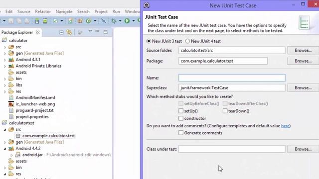Part 8 -- Creating Android test project for Robotium (Series) смотреть онлайн