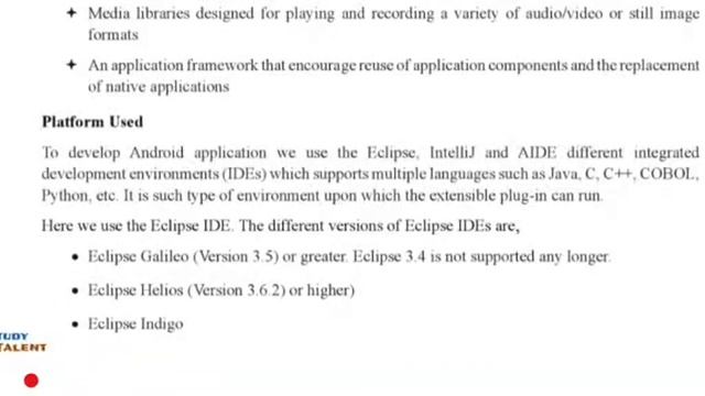 Lecture 1 Unit - II Configuration Of Android Environment - OS, JDK, Android SDK, ADT, AVDs, Emulato смотреть онлайн