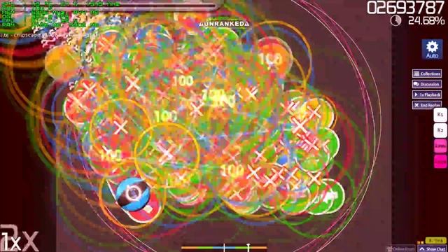 (Seizure Warning) Tutorial: using osu! as a benchmarking tool смотреть онлайн